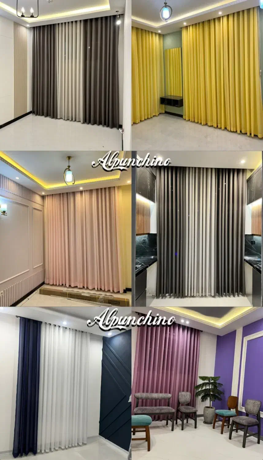 حریر رنگ‌بندی آماده|پرده، رانر، رومیزی|مشهد, الهیه|دیوار