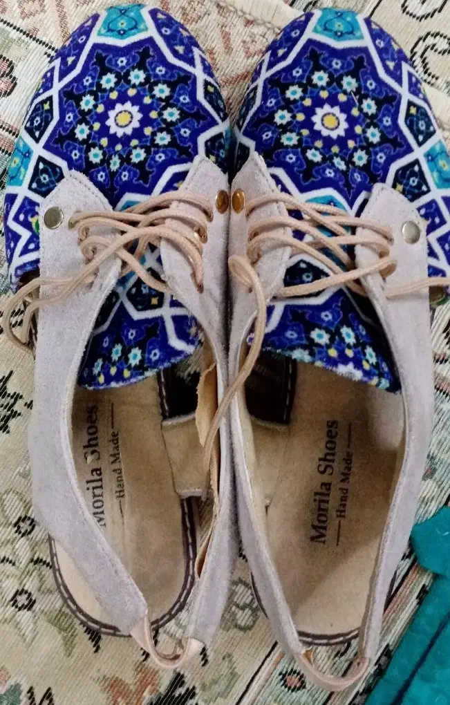 یک جفت کفش سنتی زیبا، سایز38|کیف، کفش، کمربند|اصفهان, لاله|دیوار