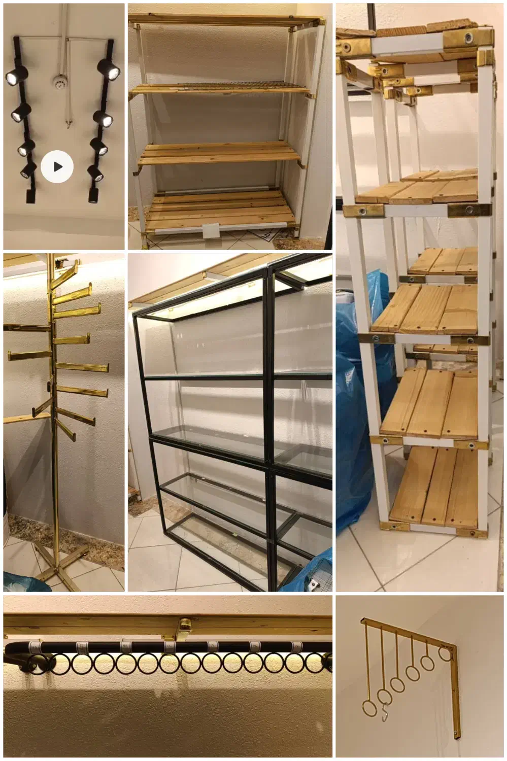 قفسه ،طبقه ،ویترین ، چراغ ریلی و|فروشگاه و مغازه|کرج, ساماندهی|دیوار