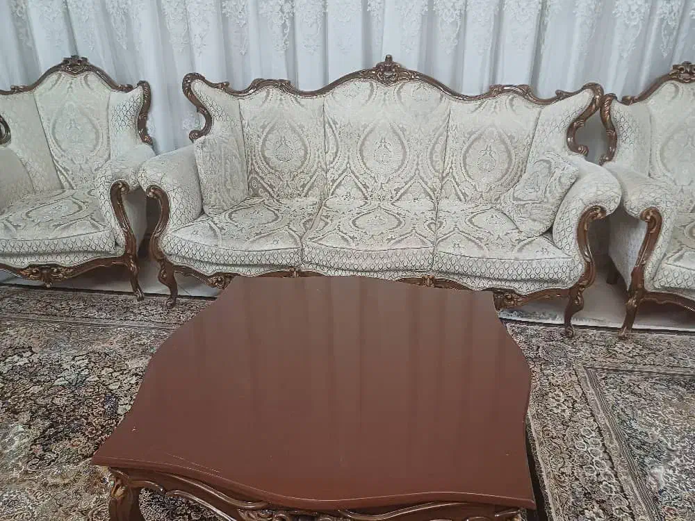 مبل ۹ نفره استیل|مبلمان خانگی و میز عسلی|اندیشه, اندیشه فاز ۱|دیوار