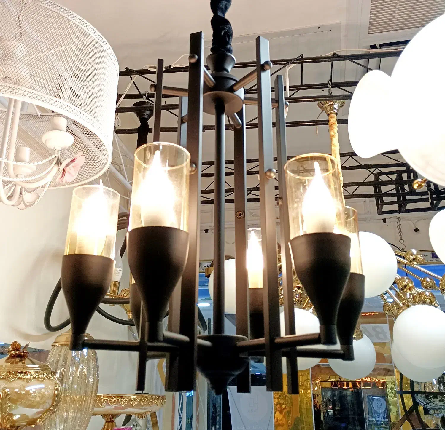 لوستر متنوع|لوستر و چراغ آویز|تبریز, |دیوار