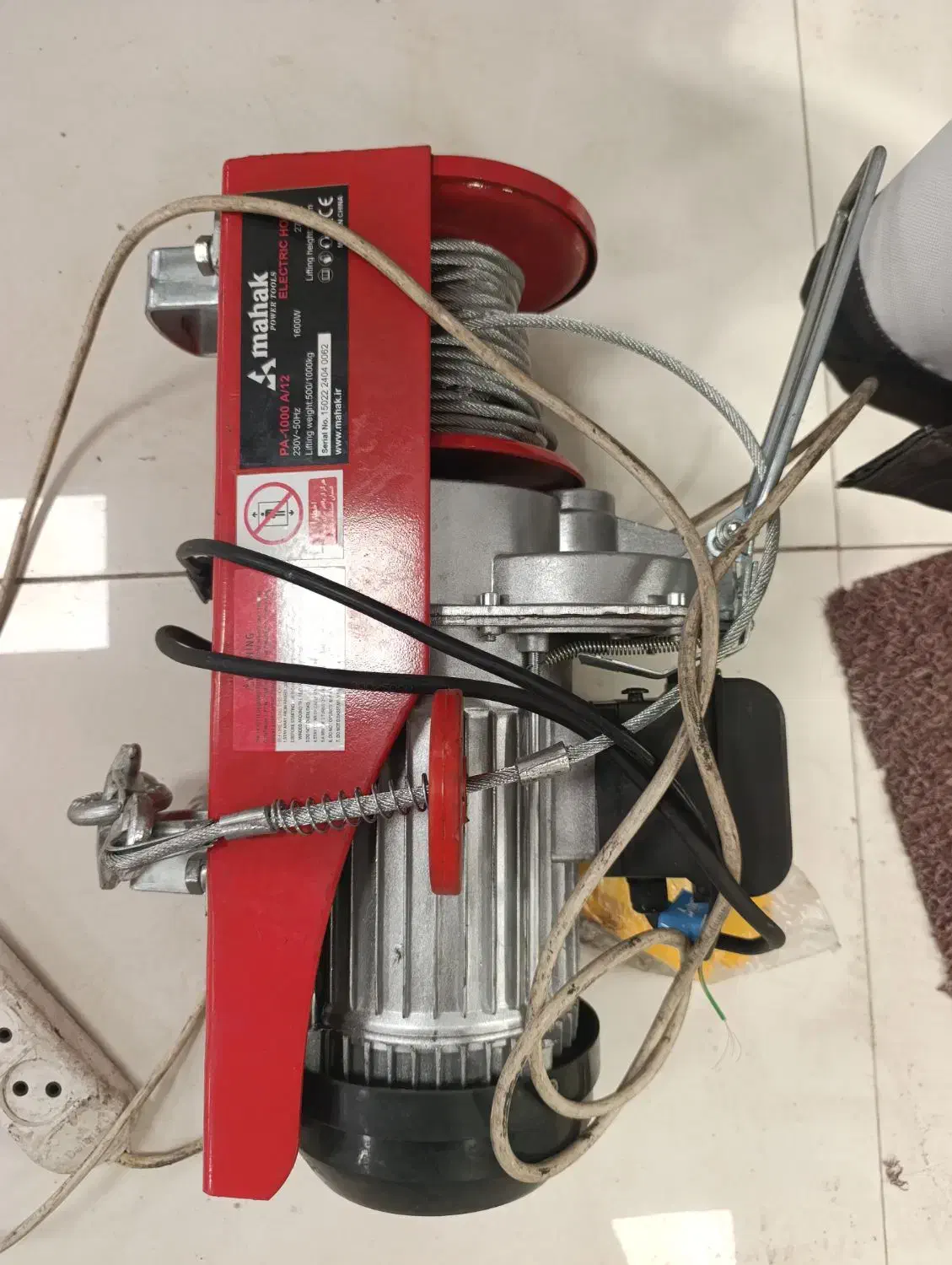 بالابر یک تنی محک درحدنو|ماشین‌آلات صنعتی|قزوین, |دیوار