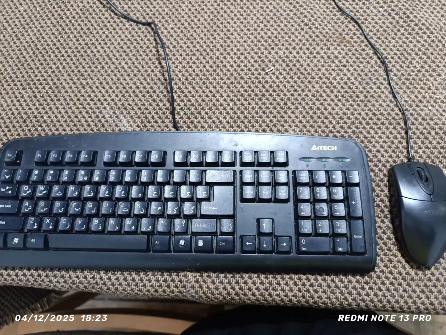 ست موس و کیبورد فورتک|قطعات و لوازم جانبی رایانه|قشم, |دیوار