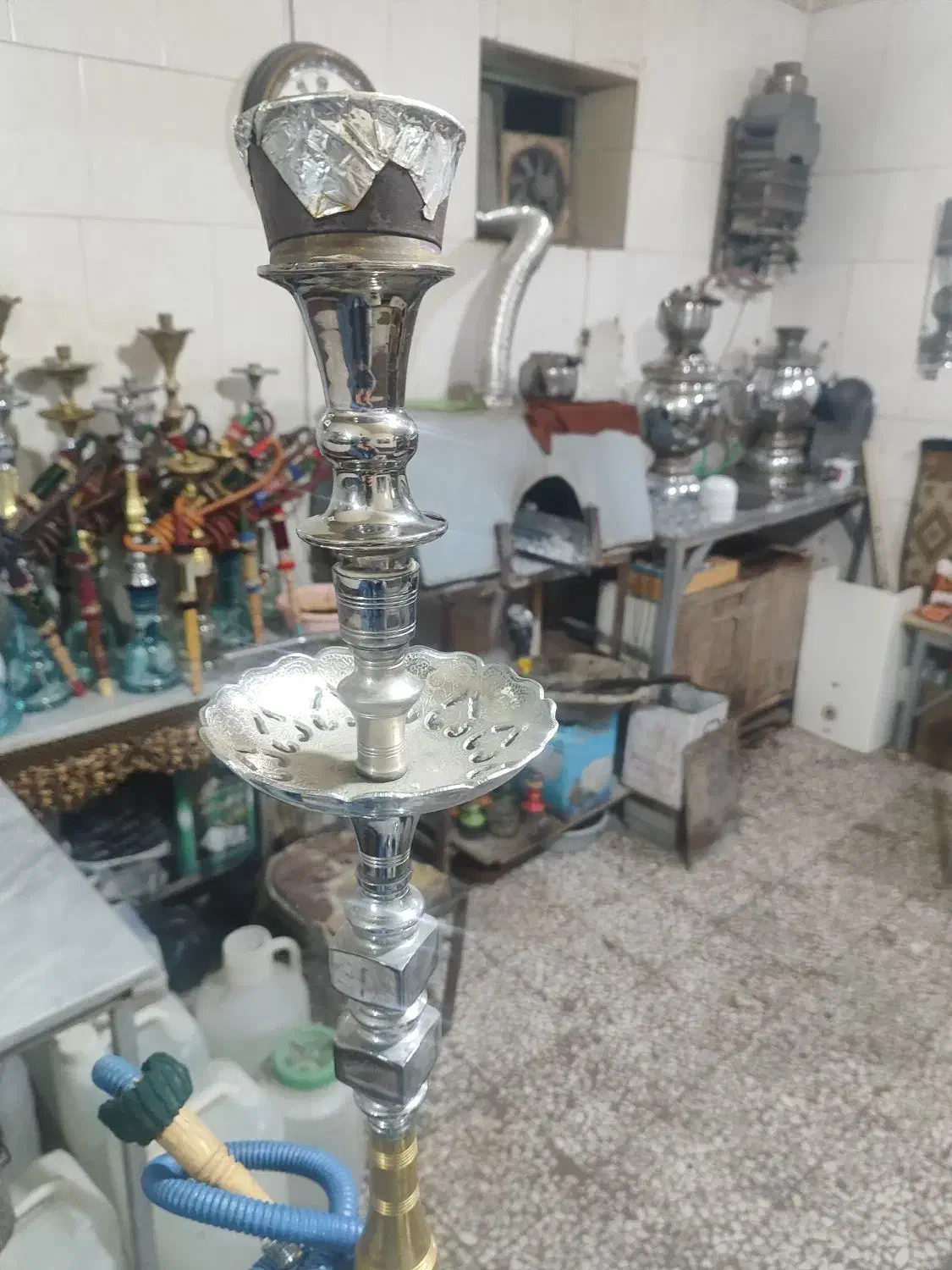 قلیان برنجی|کلکسیون و سرگرمی|تبریز, |دیوار