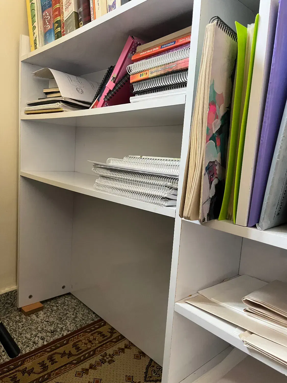 کتابخانه زمینی یا دیواری|کتابخانه، شلف، قفسه‌های دیواری|تبریز, |دیوار