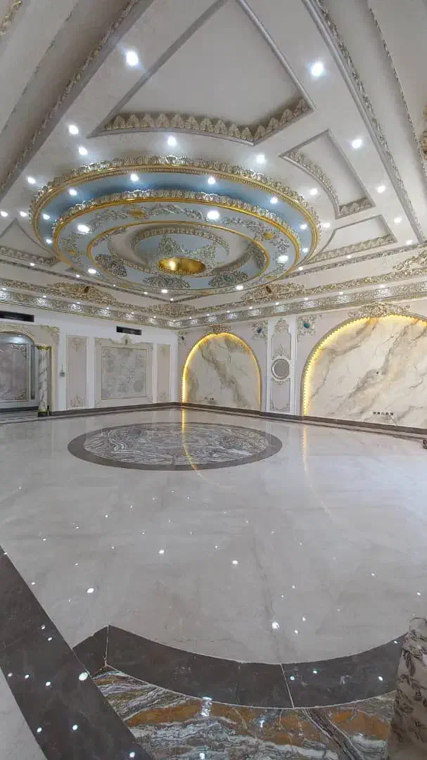 دکوراسیون نقاشی کناف سقف کاذب گچبری پتینه ورق طلا|خدمات پیشه و مهارت|رودان, |دیوار