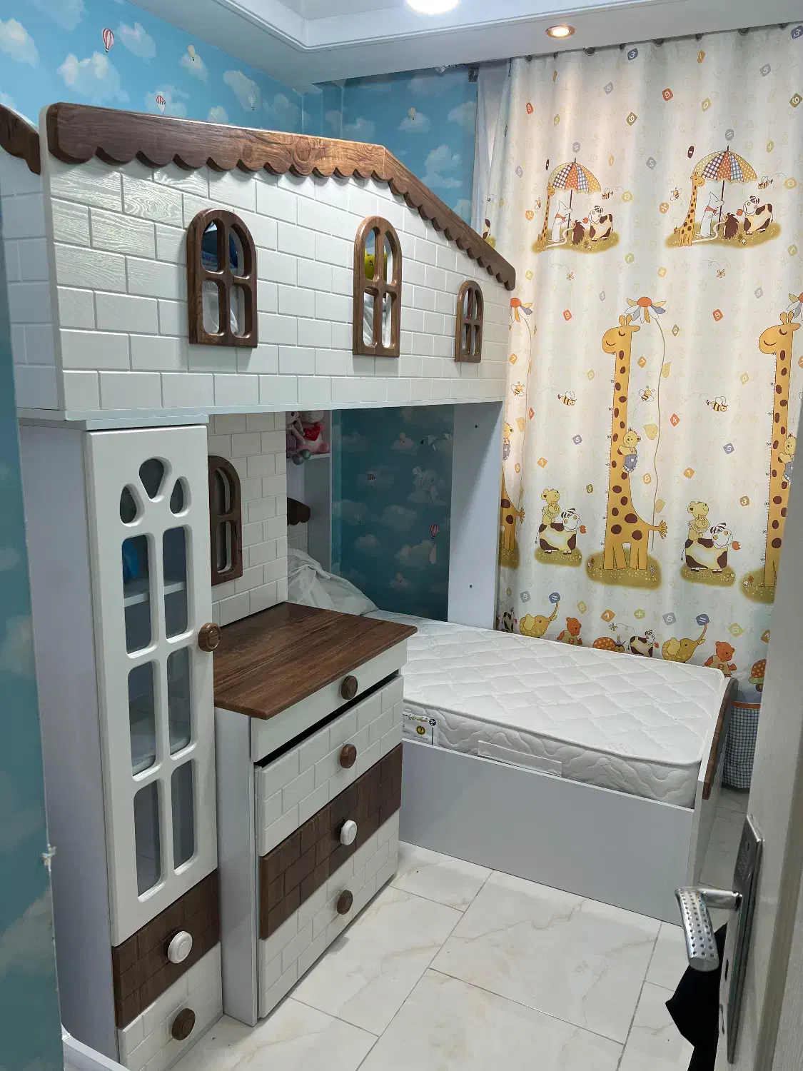 سرویس ۲طبقه ۲نفره نو وسالم باتشک|تخت و سرویس خواب|تهران, افسریه شمالی|دیوار