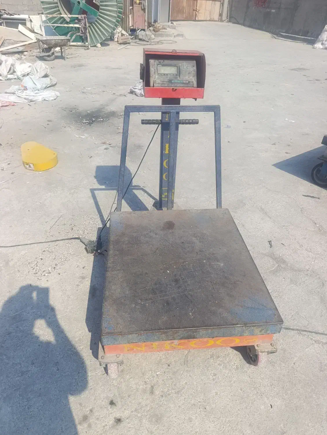 فروش دوعدد باسکول مارک نیکو 1500و 700کیلو گرمی|ماشینآلات صنعتی|بندر کنگان, |دیوار