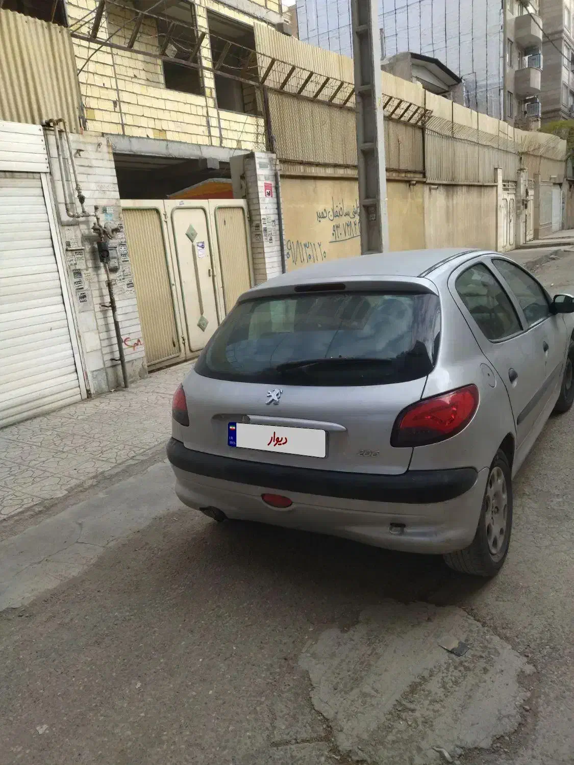 206 تیپ ۲|خودرو سواری و وانت|کرمانشاه, |دیوار