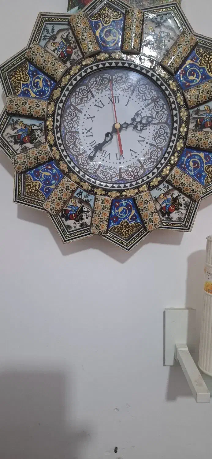 ساعت دیواری خاتم|ساعت دیواری و تزئینی|شیراز, احمدآباد|دیوار
