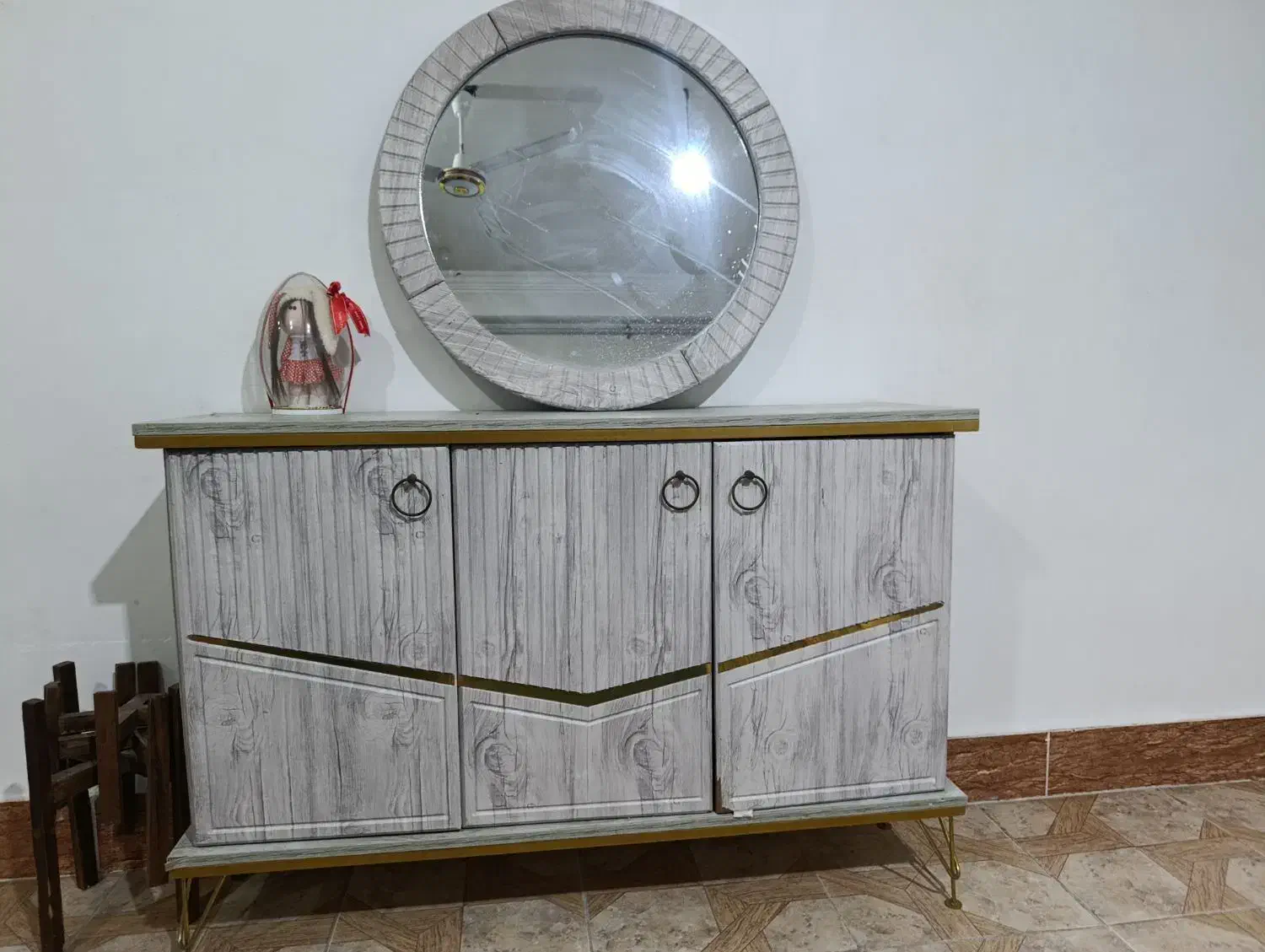 اینه کنسول و میز تلویزیون|بوفه، ویترین، کنسول|کردکوی, |دیوار