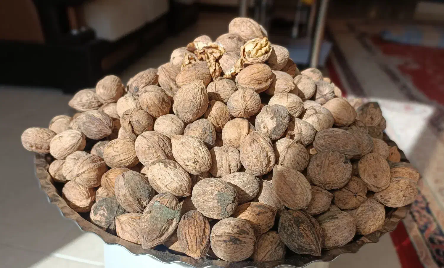 گردو درجه یک اعلا خوش طعم شهرستان بافت.|خوردنی و آشامیدنی|قشم, |دیوار