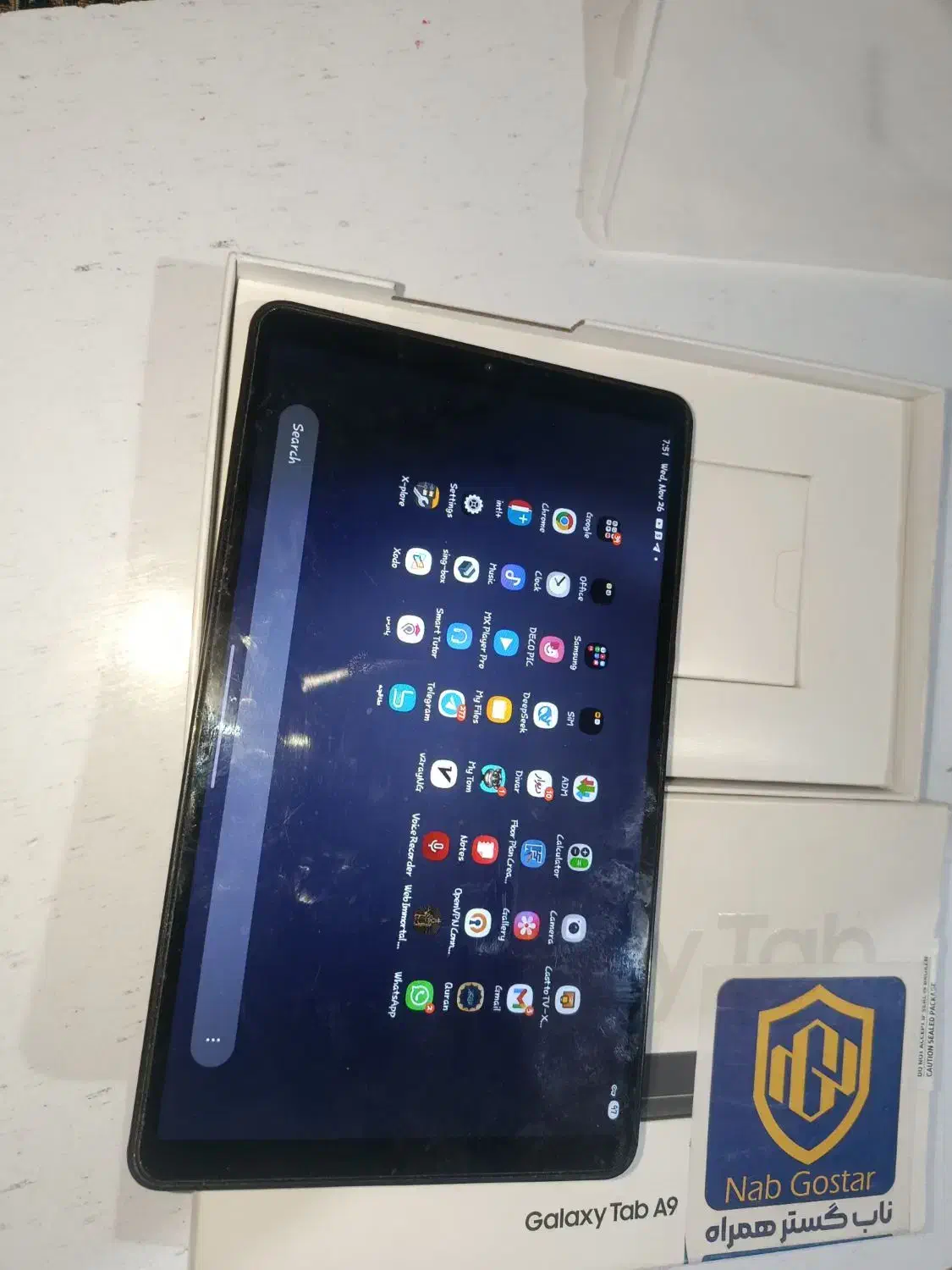تبلت سامسونگ ۱۲۸ گیگ رام ۸|تبلت|ایرانشهر, |دیوار