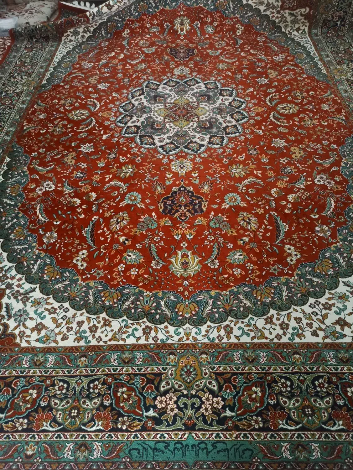 فرش ۱۲ متری ماشینی تک|فرش|بومهن, |دیوار