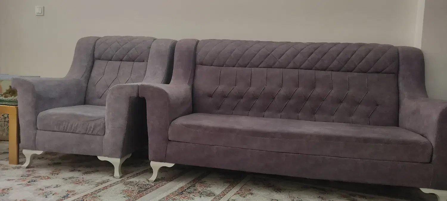 مبل هشت نفره|مبلمان خانگی و میز عسلی|تربت‌حیدریه, قائم|دیوار