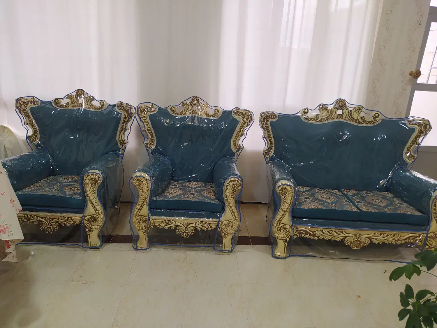 فروش مبل هفت نفره|مبلمان خانگی و میز عسلی|شاهین دژ, |دیوار