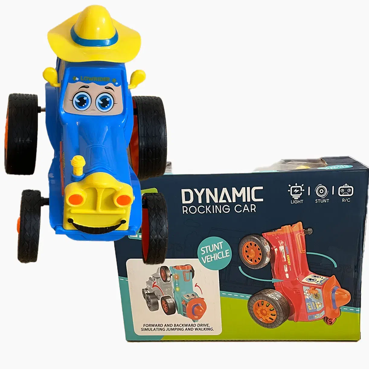 تراکتور دیوانه کنترلی شارژی بازی جذاب کودکان|اسباب‌‌بازی|ری, شهادت|دیوار