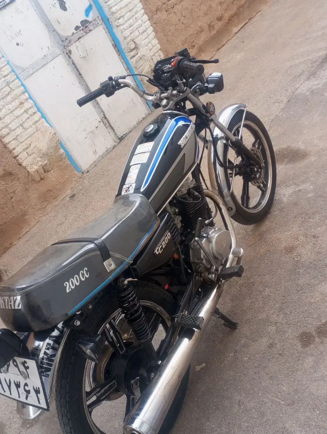 200 NIKTAZ|موتورسیکلت|نی‌ریز, |دیوار
