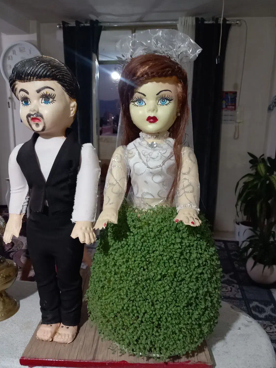 سبزه طبیعی|گل و گیاه طبیعی|بروجرد, |دیوار