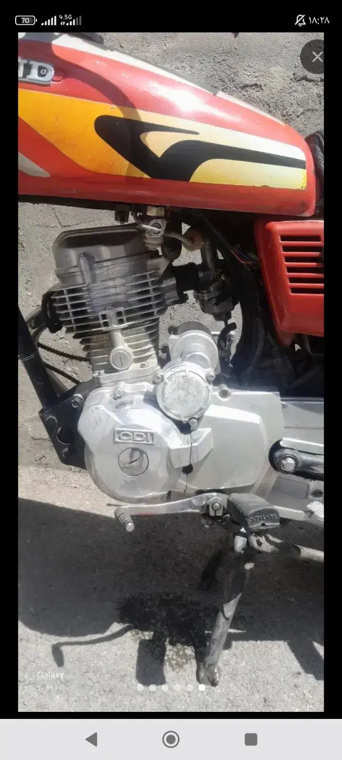 مدل۹۳پنج دنده|موتورسیکلت|دورود, |دیوار