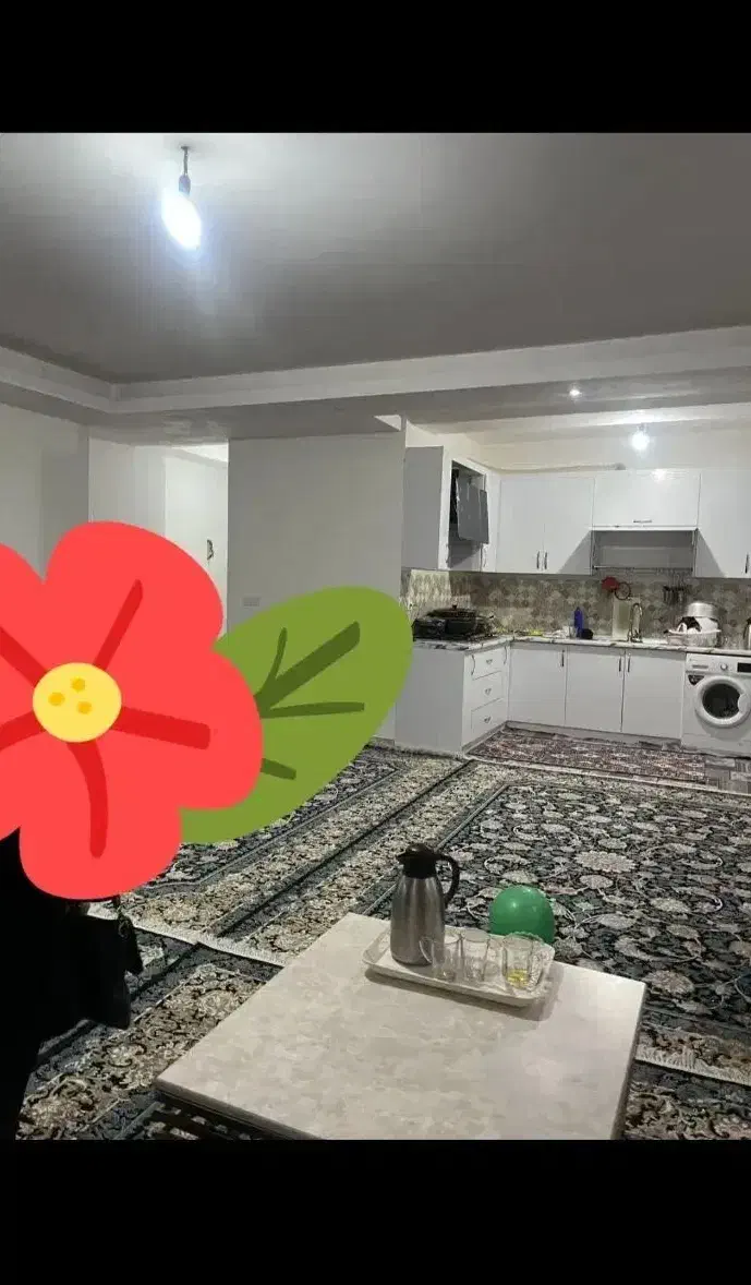 آپارتمان۱۰۷متری۲خواب با پارکینگ/بلوارشورا میلان ها|فروش آپارتمان|نسیمشهر, |دیوار