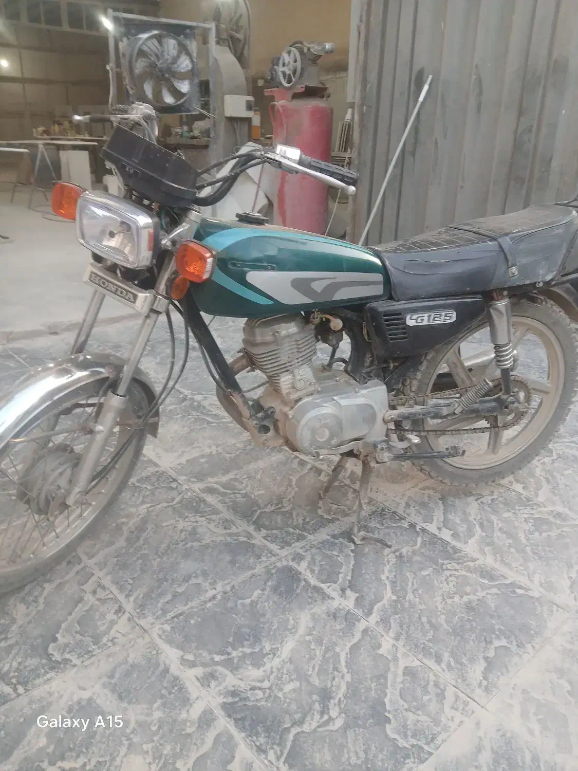 هندا ۱۲۵ سالم مزایده|موتورسیکلت|رباط‌کریم, صبا باطری|دیوار