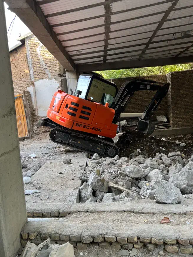 کلیه انجام امور خاک برداری با مینی بیل در دماوند|خدمات حمل و نقل|دماوند, دماوند|دیوار