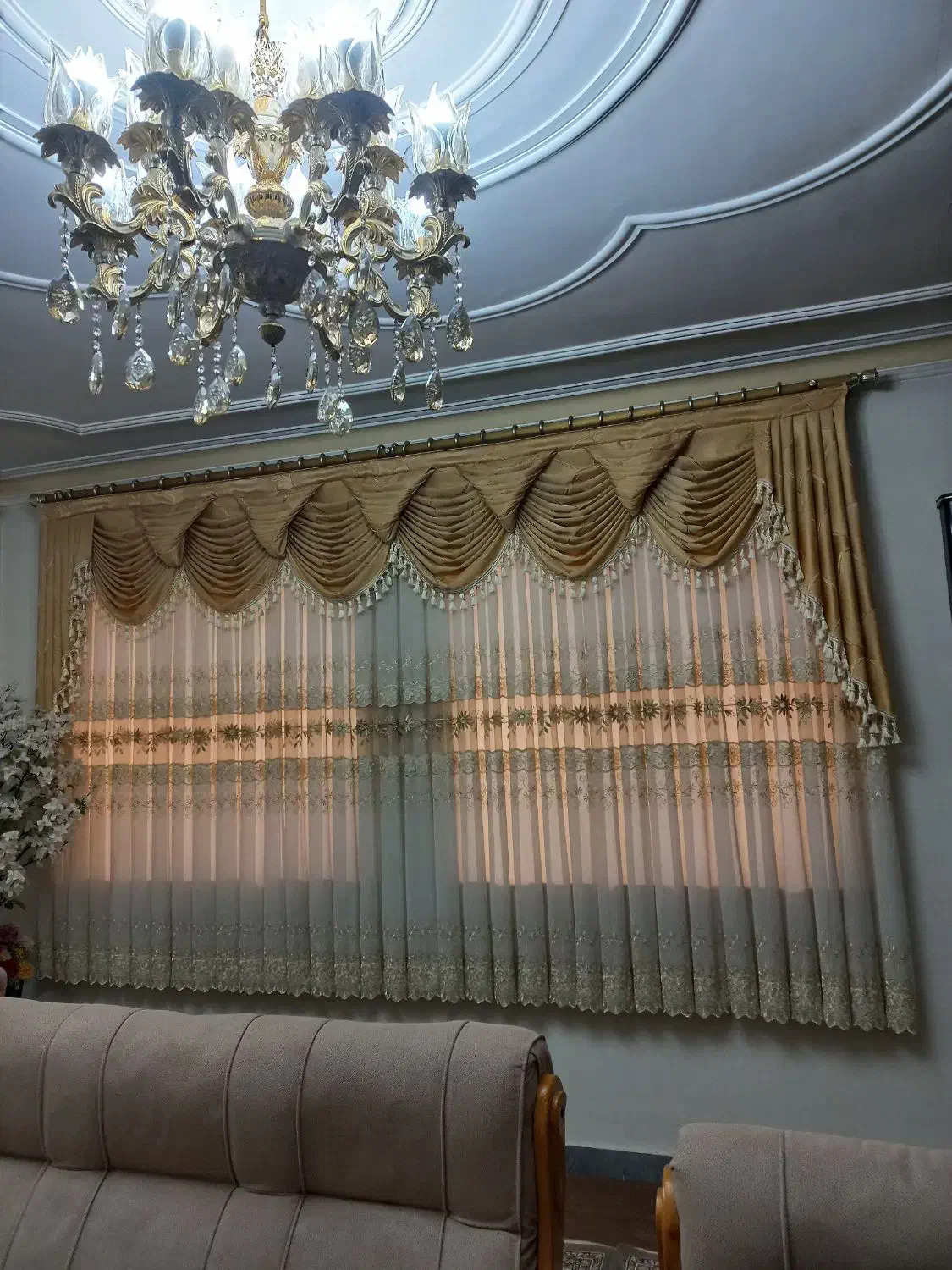 پرده|پرده، رانر، رومیزی|لنگرود, |دیوار
