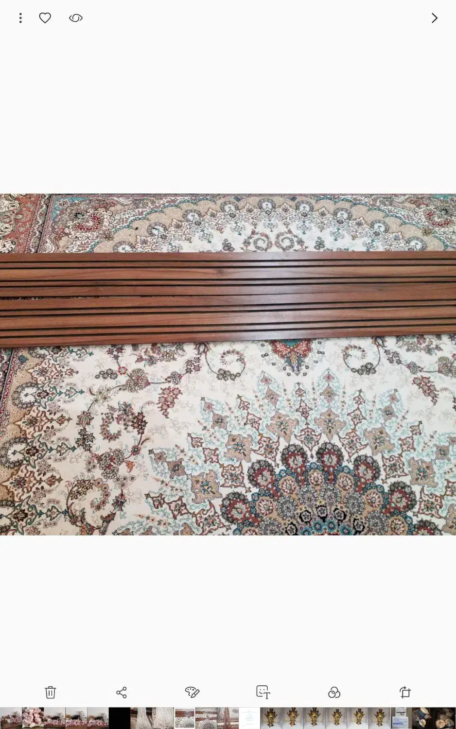 پرده با قابش در حد نو|پرده، رانر، رومیزی|قم, کلهری|دیوار