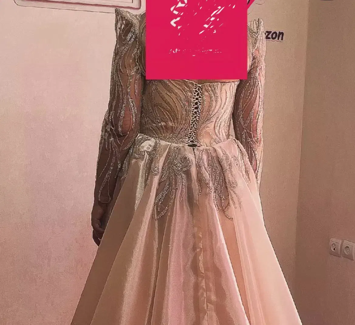 لباس مجلسی باکسدوزی تمام کارشده|لباس|مراغه, |دیوار