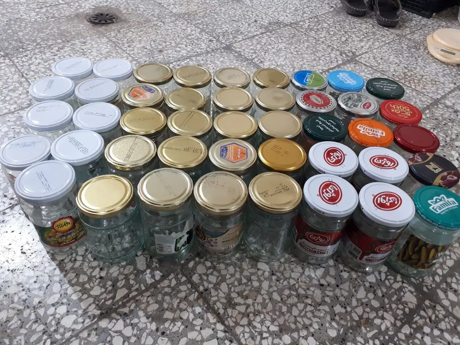 شیشه خالی سس رب مربا وکشک|ظروف نگهدارنده، پلاستیکی، یک‌بارمصرف|مشهد, گلبرگ شمالی|دیوار