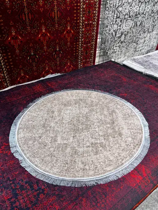 فرشینه گرد قطر ۱ متر متنوع|فرش|تهران, شکوفه (عبدل آباد)|دیوار