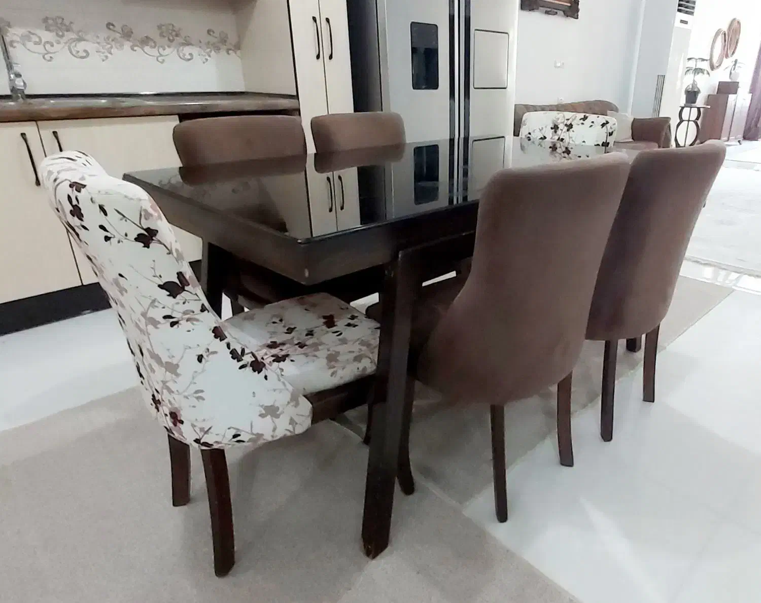 میزناهارخوری|میز و صندلی غذاخوری|شوش, |دیوار