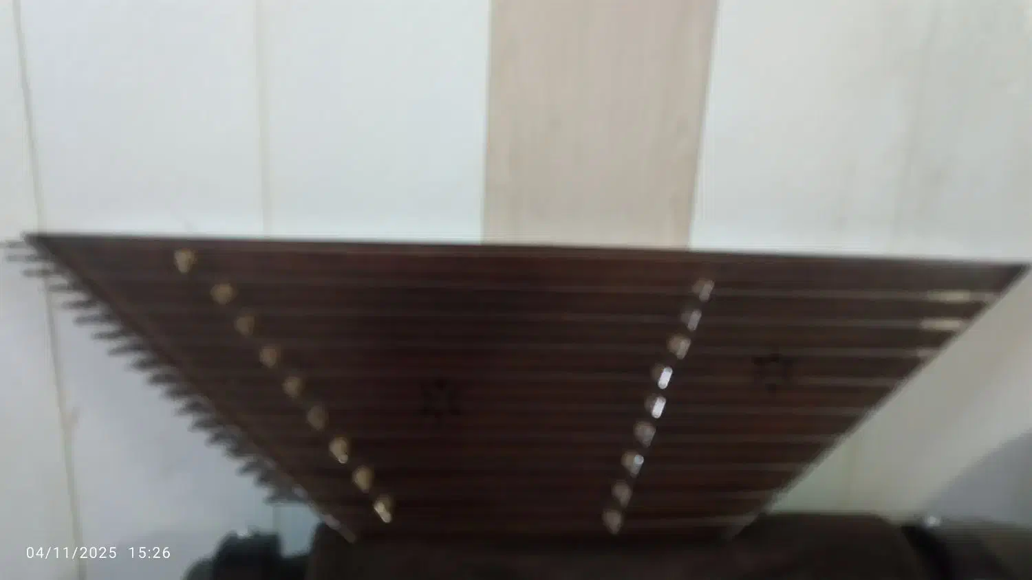 سنتور قدیمی چوب گردو اصل|سازهای سنتی|قم, لسانی|دیوار