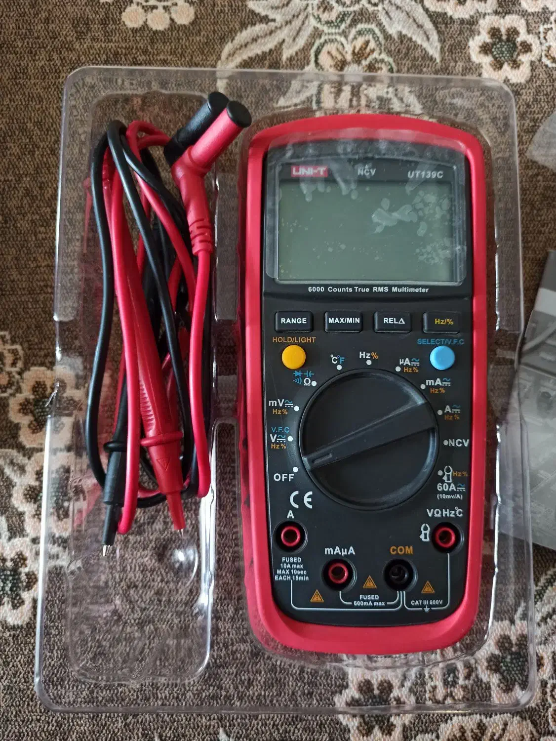 مولتی متر یونی تی مدل 139c|ابزارآلات|تهران, صاحب الزمان|دیوار