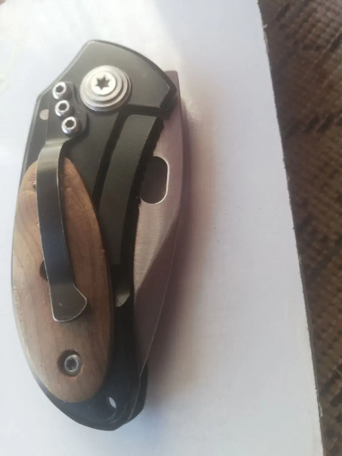 چاقو شکاری تاشو نو زیره قیمت 200 هزار ت|کوهنوردی و کمپینگ|شیراز, شهرک رضوان|دیوار