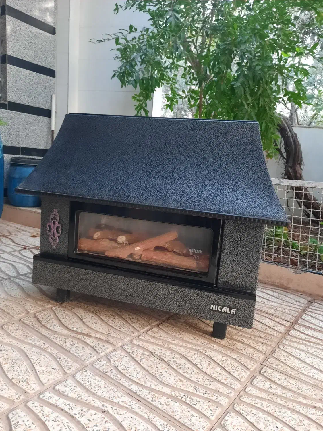 یخلری شومینه کاملا سالم|بخاری، هیتر، شومینه|منجیل, |دیوار