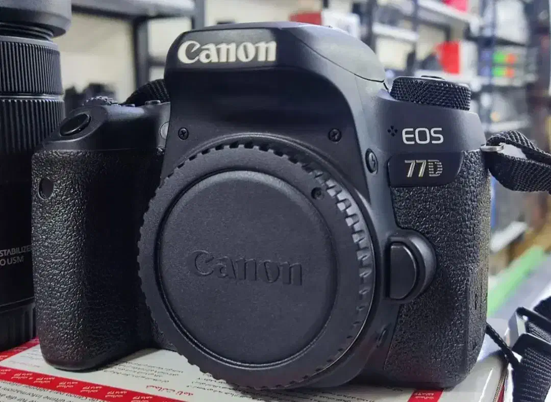 دوربین کنون ۷۷ دی با لنز 18.135 USM|دوربین عکاسی و فیلم‌برداری|قم, دورشهر|دیوار