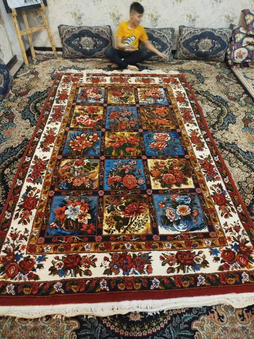 فرش دستبافت خشت شیدا|فرش|فارسان, |دیوار