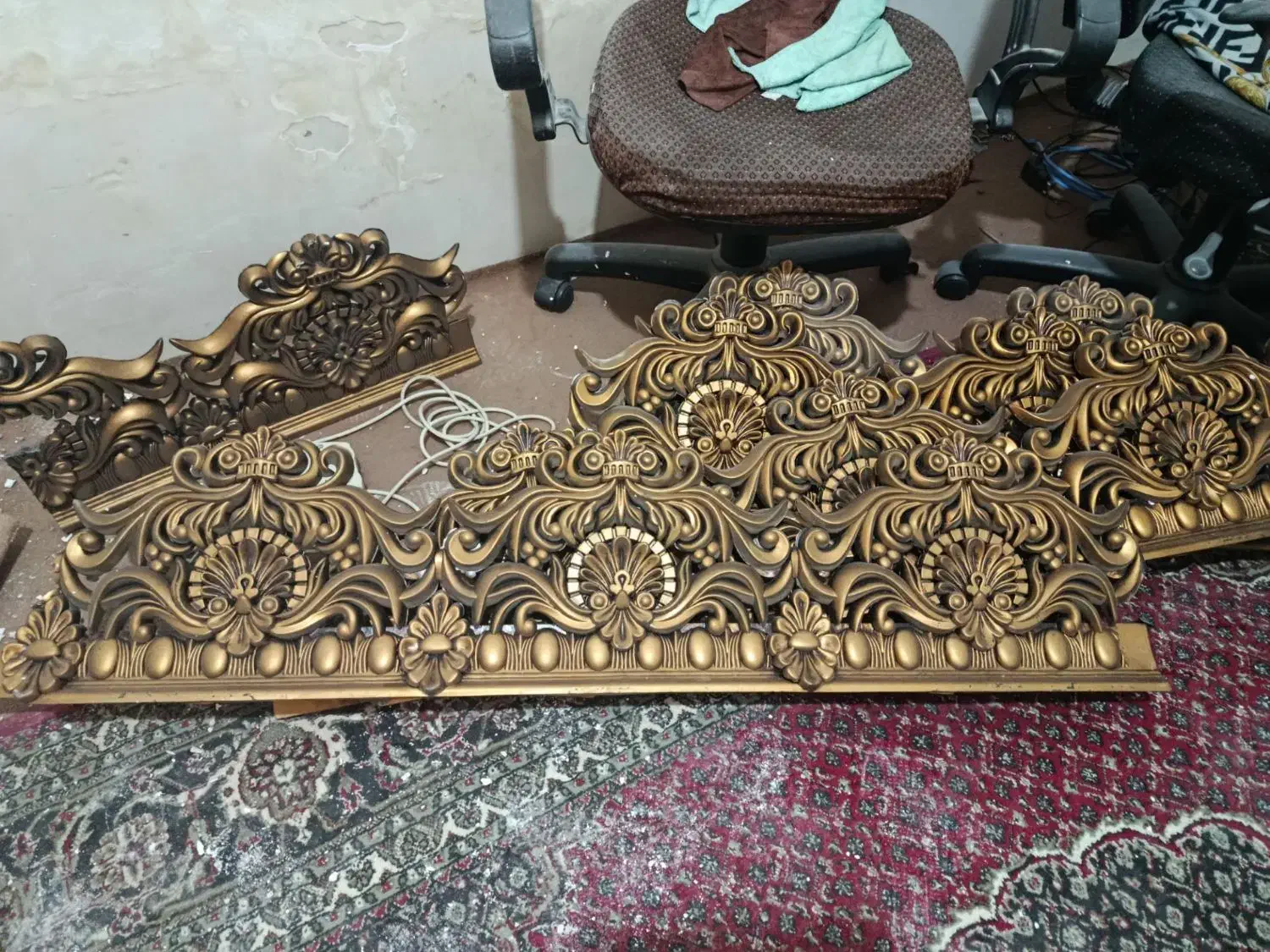 کتیبه سلطنتی|پرده، رانر، رومیزی|اردبیل, |دیوار