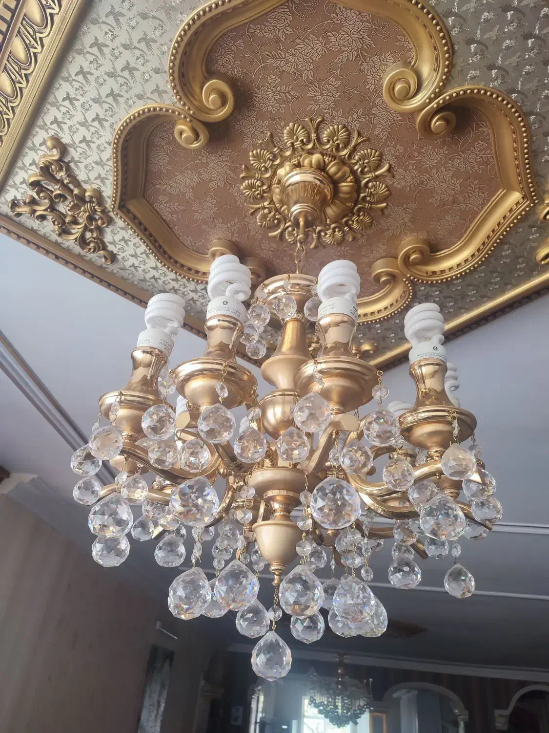 لوستر|لوستر و چراغ آویز|همدان, |دیوار