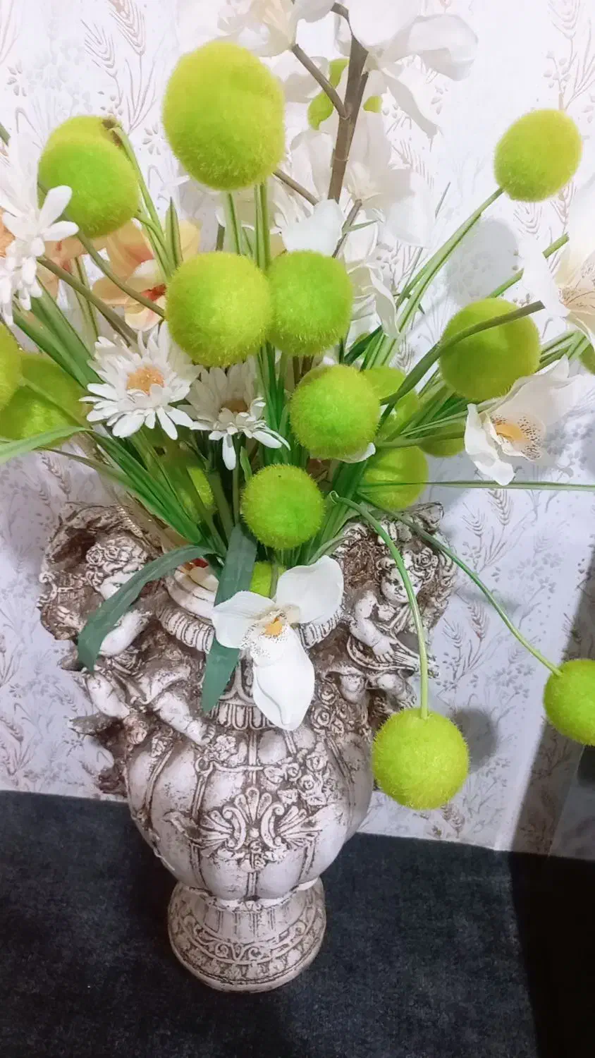 گل گلدون مصنوعی|گل مصنوعی|گرگان, |دیوار