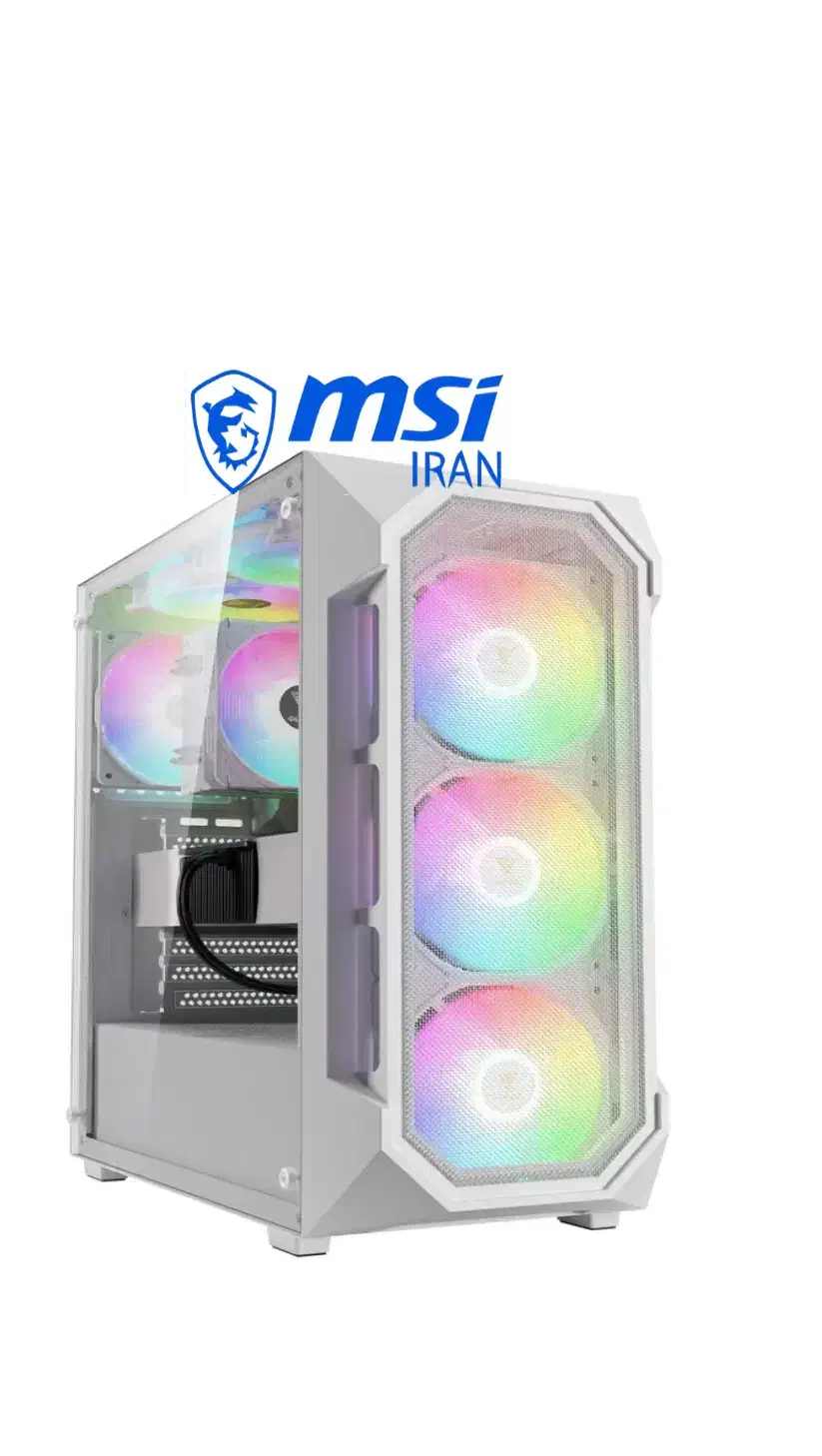 کیس کامپیوتر گیم دیاس مدل AURA GC1 ELITE WH ARGB|قطعات و لوازم جانبی رایانه|نسیم‌شهر, |دیوار