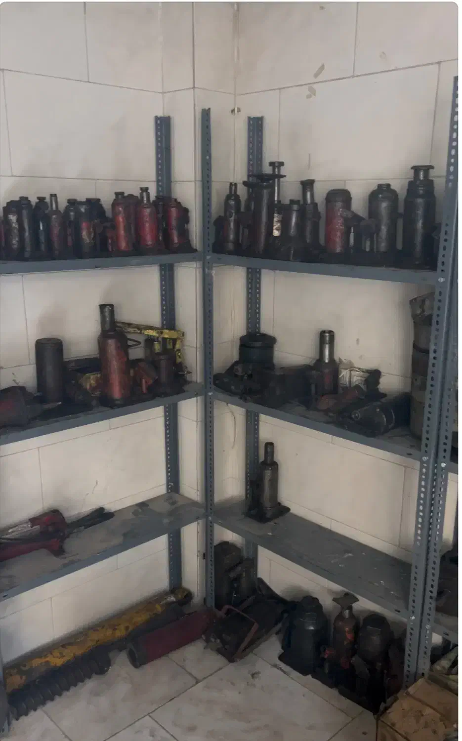 ۲۰ عدد دینام الکتروموتور سیلندر پمپ باد و جک روغنی|ابزارآلات|گرمدره, |دیوار