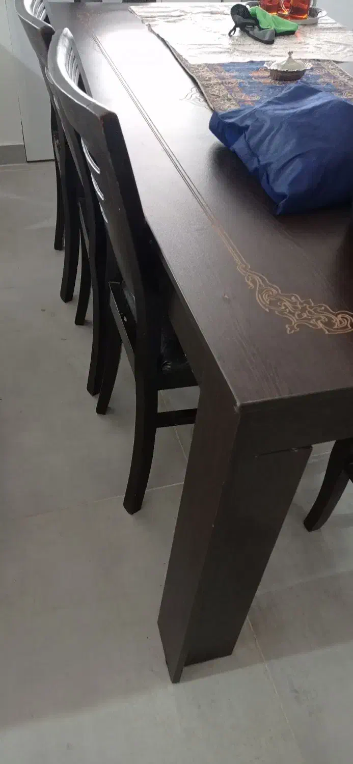 میز ناهار خوری هشت نفره|میز و صندلی غذاخوری|نوشهر, |دیوار