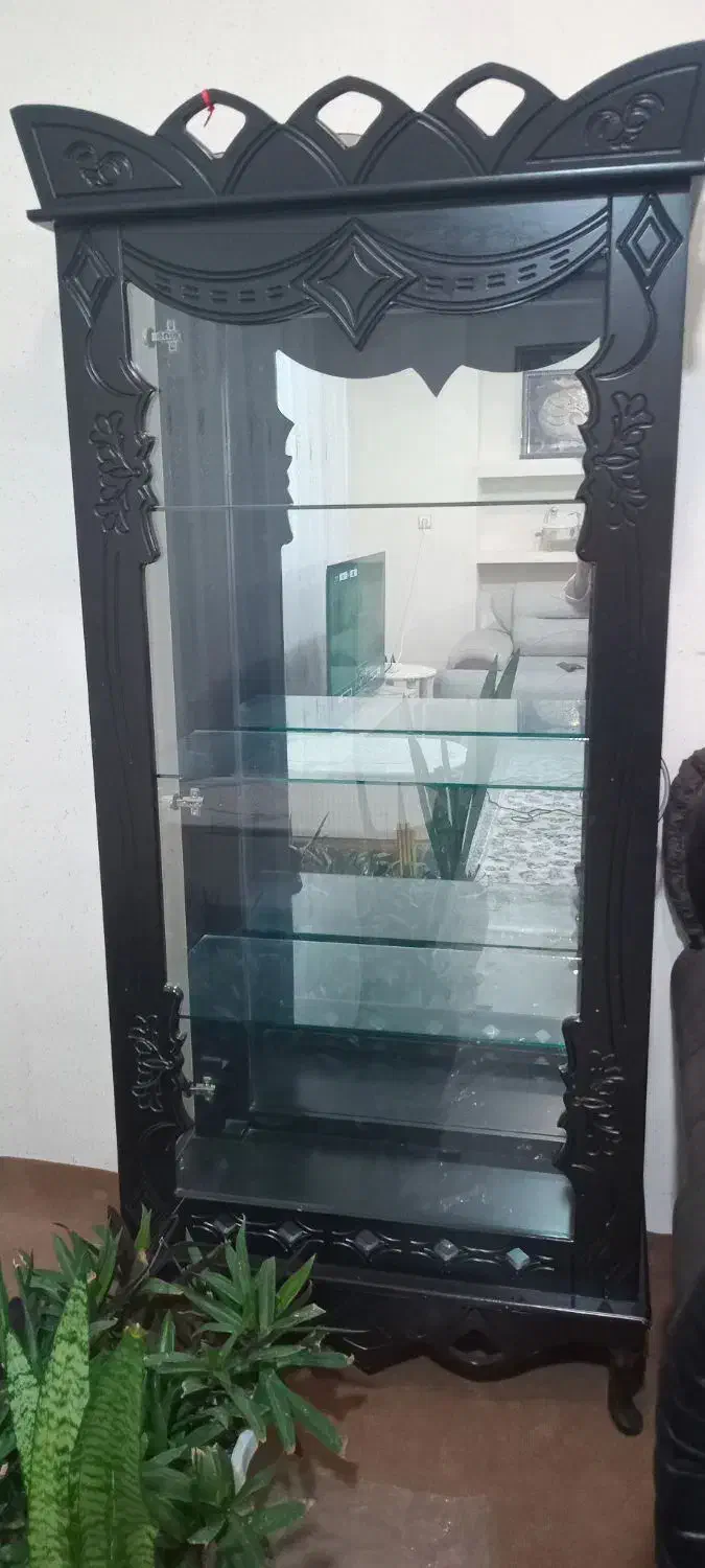 بوفه کاملا سالم و چوب|بوفه، ویترین، کنسول|شوط, |دیوار