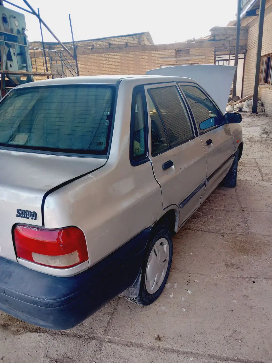 پراید نقره‌ای ۸۶|خودرو سواری و وانت|سوسنگرد, |دیوار