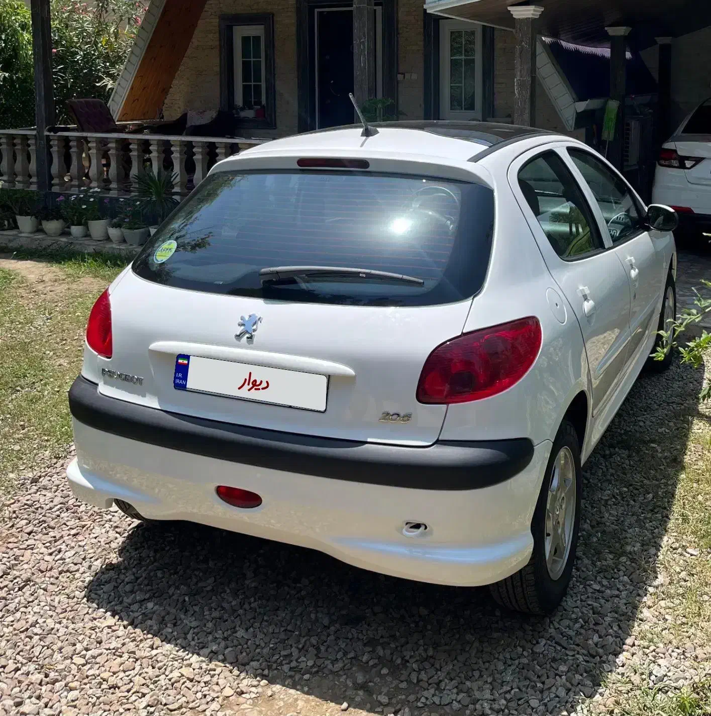 ۲۰۶سقف شیشه|خودرو سواری و وانت|ماسال, |دیوار