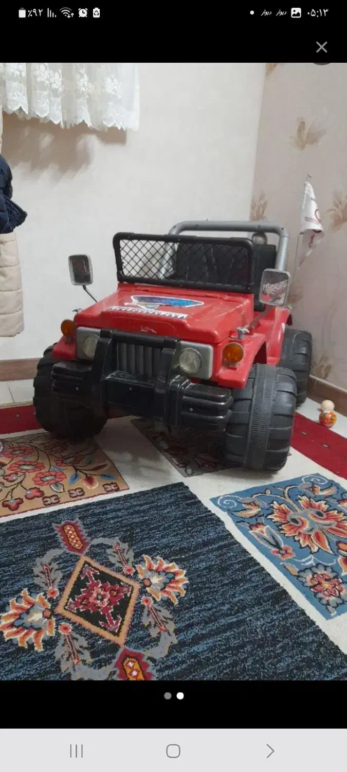 اتومبیل کودک|اسباب‌بازی بچه|فولادشهر, C3|دیوار