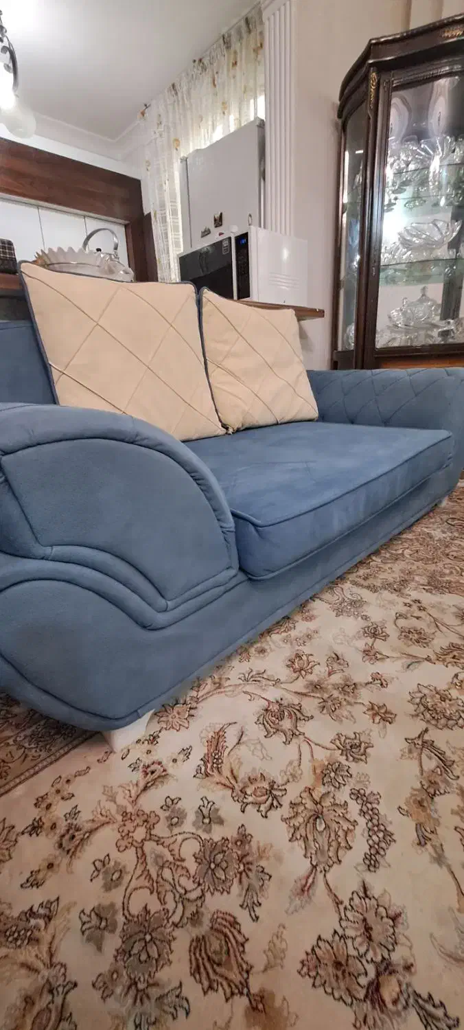 مبل هفت نفره پارچه چستر|مبلمان خانگی و میز عسلی|مشهد, هفت تیر (حافظ)|دیوار